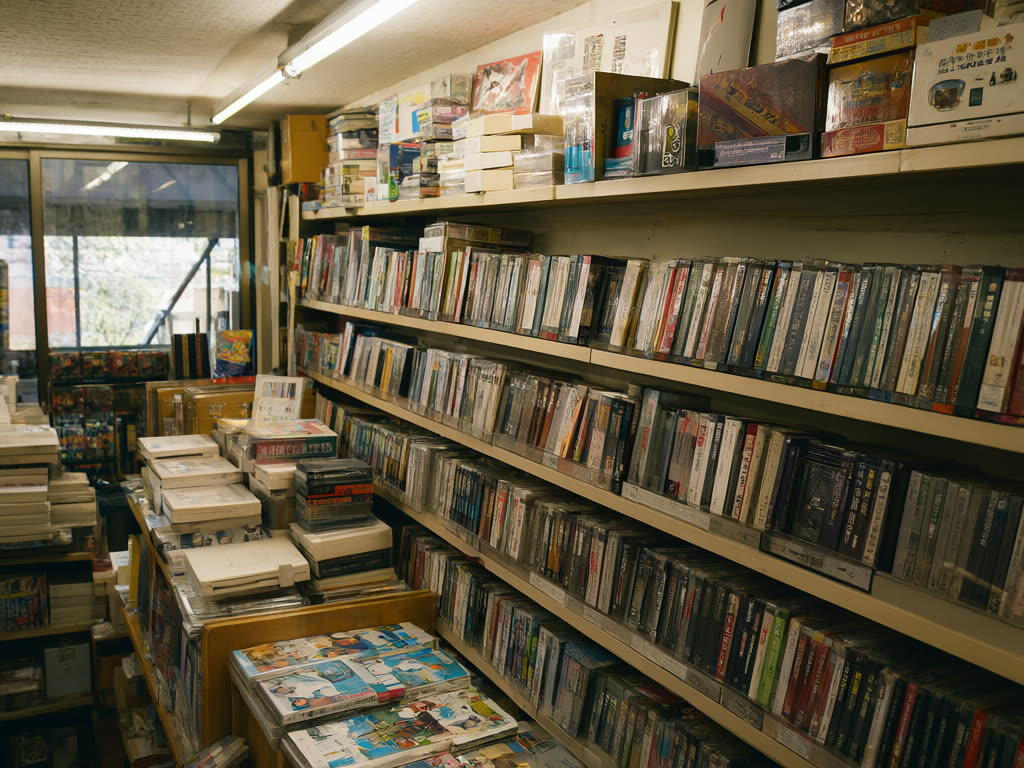 Retro games – Akihabara and Nakano: anime, figures, retro games and used cameras in one day