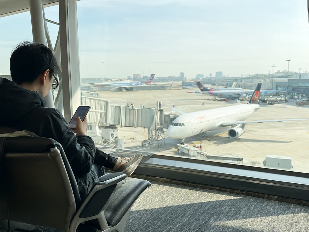 Langkah 3: matikan sehingga mendarat – Cara pasang eSIM Jepun pada iPhone sebelum berlepas
