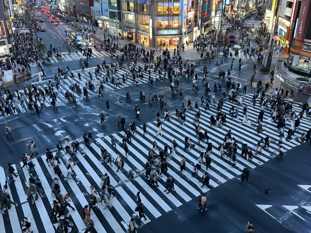 Shibuya y Harajuku en un día: el cruce, el santuario y las calles secundarias