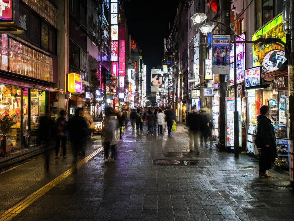 Getting home – A night in Shinjuku: yokocho alleys, Golden Gai and free city views