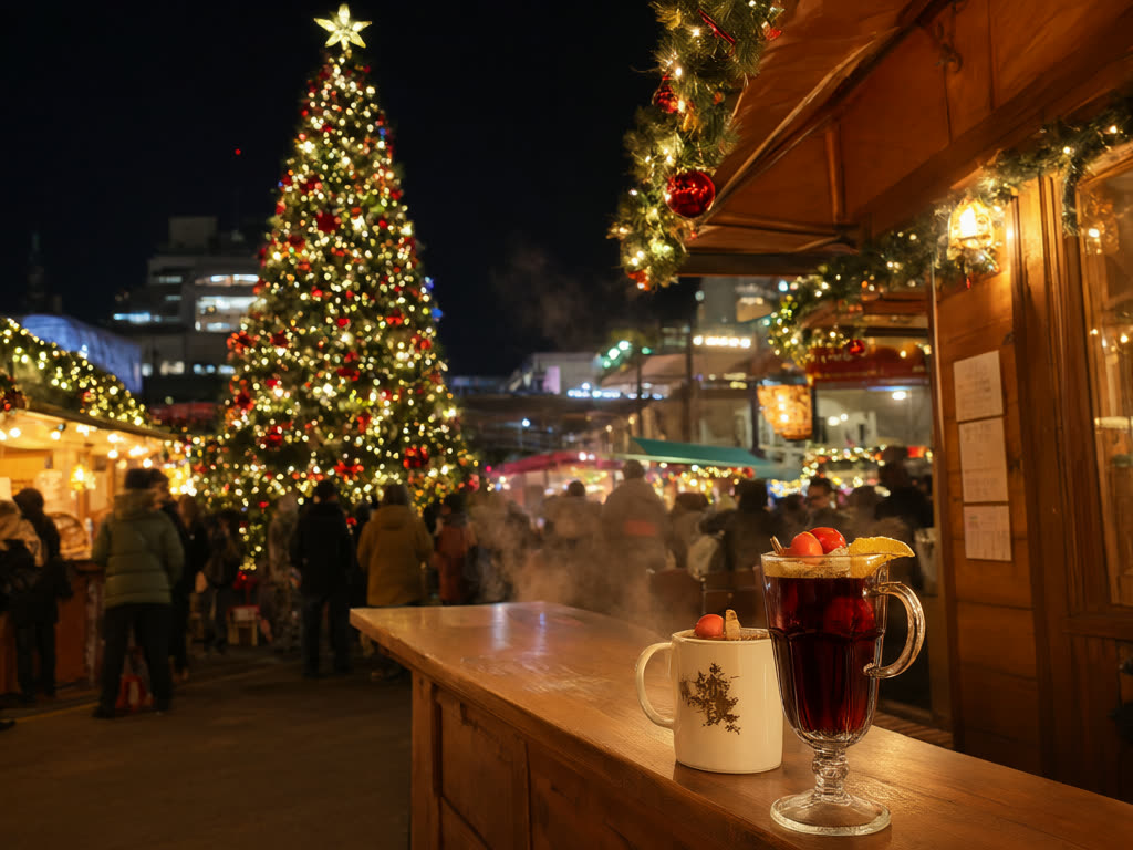 Omotesando – Tokyo in inverno: luminarie, mercatini di Natale, Capodanno e la prima visita al santuario